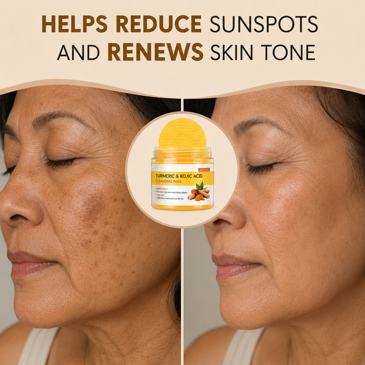 Turmeric Renewal 50 Pads - Results in 7 days